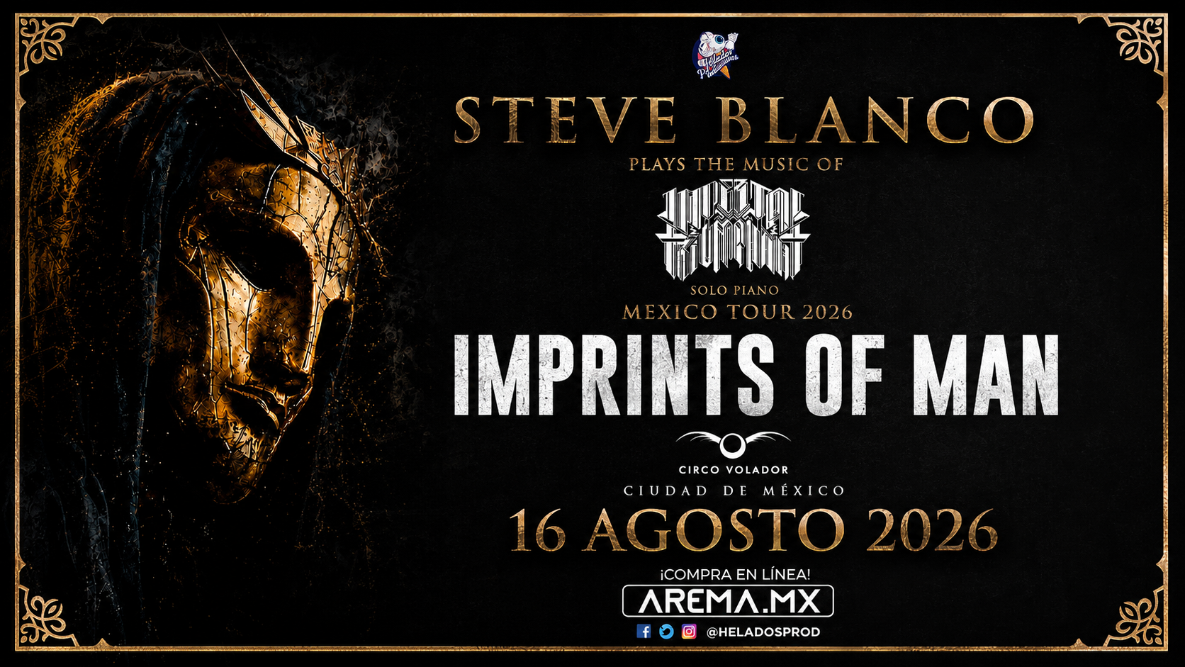 Steve Blanco de Imperial Triumphant llevará “Imprints of Man” al Circo Volador de la CDMX